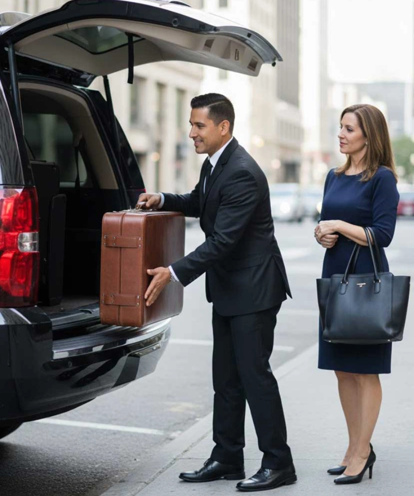 Premium black SUV