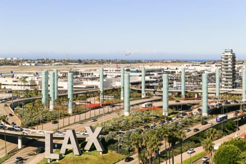 How long does it take to get around LAX