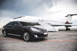 What are some benefits of booking a private car service to the airport